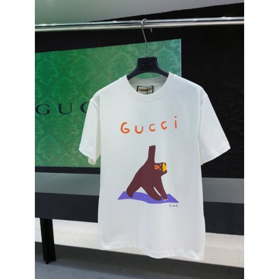 Gucci Early Spring Collection High-Weight Short-Sleeve